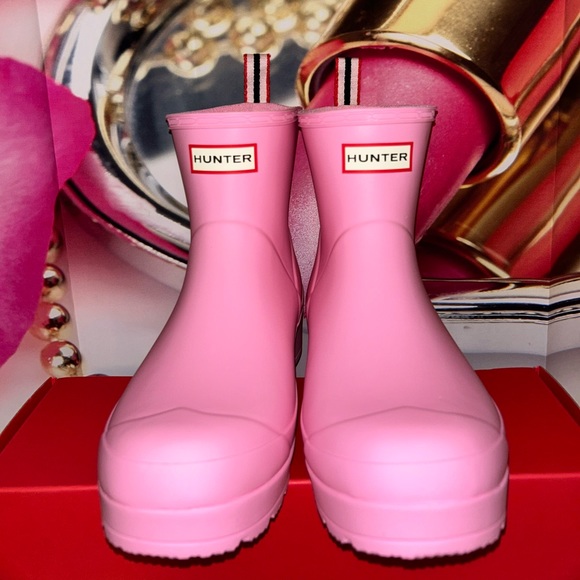 Hunter Rain Boots, Pink Size 7 NIB🔥🔥🔥. - Picture 2 of 2